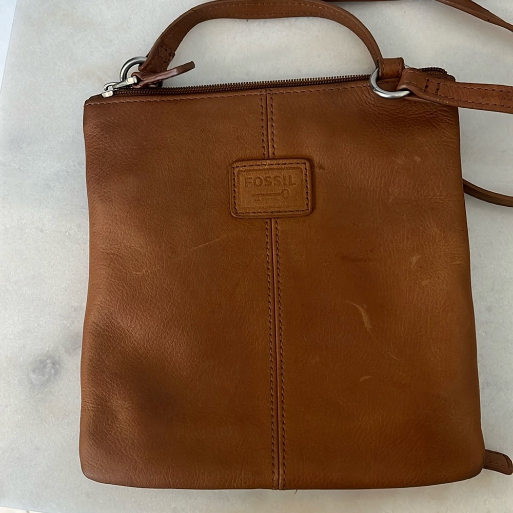 Fossil travel crossbody bag